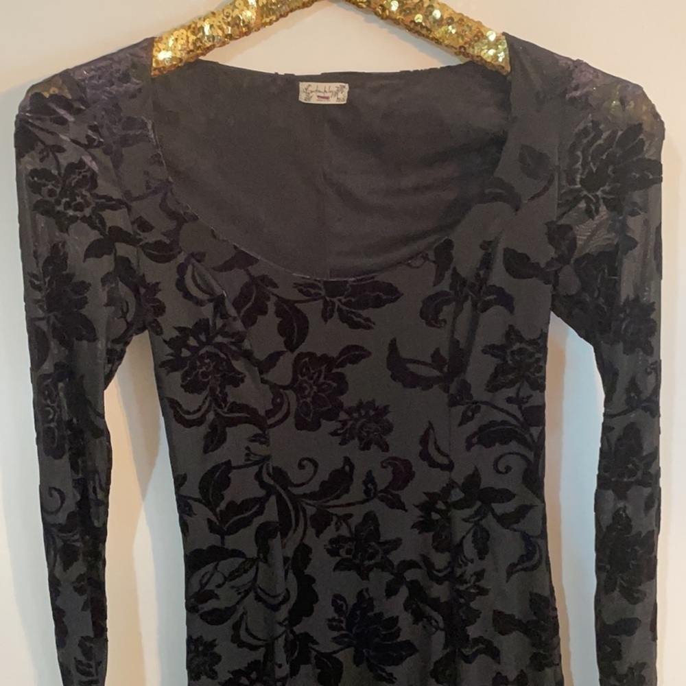 Free People Lotta Love Black Slip Dress - Picture 10 of 16